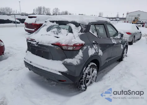 2021 Nissan Kicks S Xtronic Cvt z USA, uszkodzony, nr VIN 3N1CP5BV8ML505777